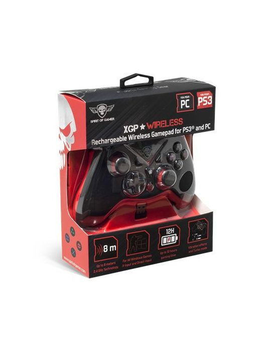 Spirit Of Gamer XGP Wireless Gamepad Black/Red