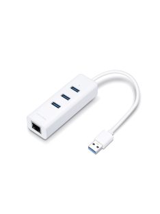   TP-Link UE330 3-Port Hub & Gigabit Ethernet Adapter 2 in 1 USB Adapter