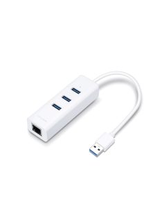   TP-Link UE330 3-Port Hub & Gigabit Ethernet Adapter 2 in 1 USB Adapter