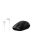 Genius MH-7018 wireless mouse Black + In-ear Headset White