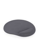 Gembird MP-GEL-GR zselés csuklótámaszos Egérpad Grey