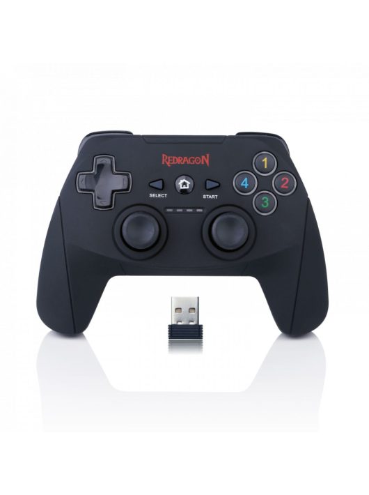 Redragon Harrow Wireless gamepad Black PC/PS3
