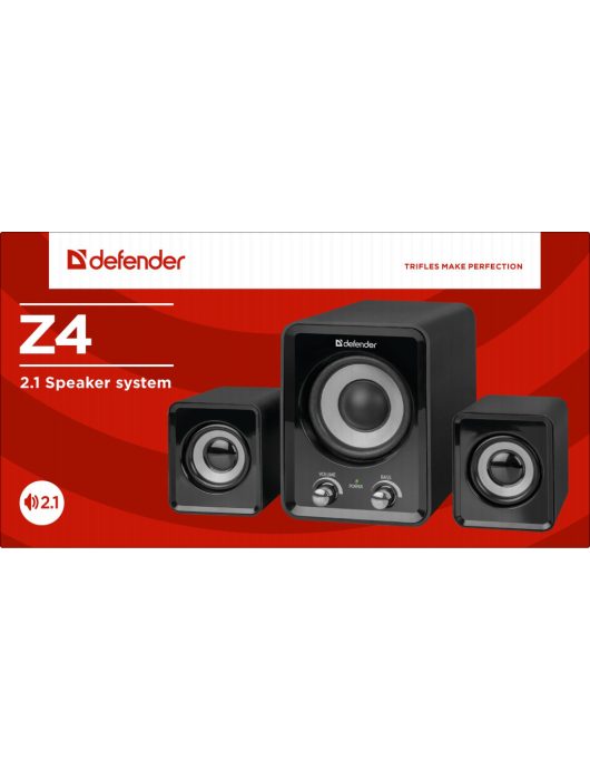 Defender Z4 2.1 Speaker system Black