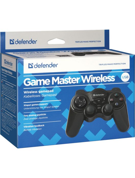 Defender Game Master Wireless gamepad Black