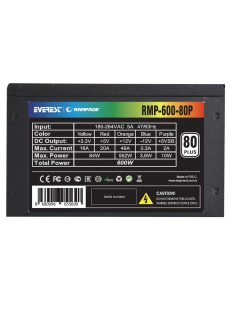 Rampage 600W 80+ RMP-600-80P