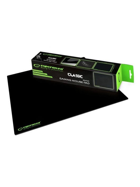 Esperanza Classic Maxi Gaming Egérpad Black