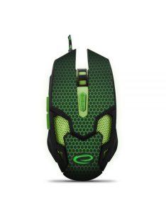 Esperanza MX207 Cobra gaming mouse Black/Green
