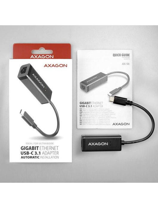 AXAGON ADE-SRC USB-C 3.1 Gigabit Ethernet