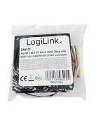 Logilink FAN101 8cm cooler Black
