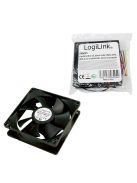 Logilink FAN101 8cm cooler Black