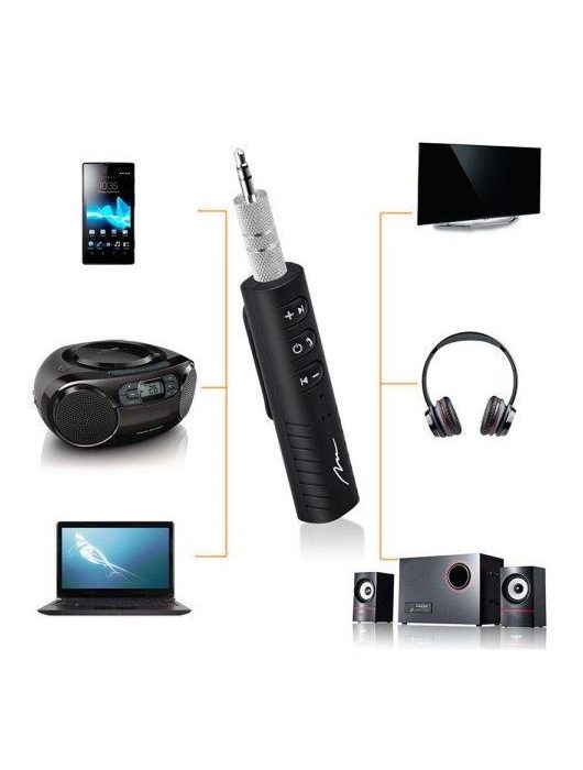Media-Tech Bluetooth 4.1 Audio Adapter Black