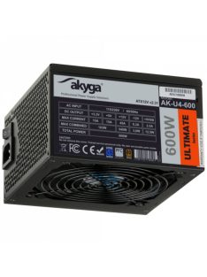 Akyga 600W 80+ Bronze ATX AK-U4-600