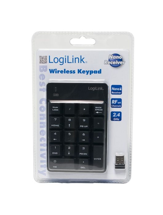 Logilink ID0120 Wireless Keypad Black