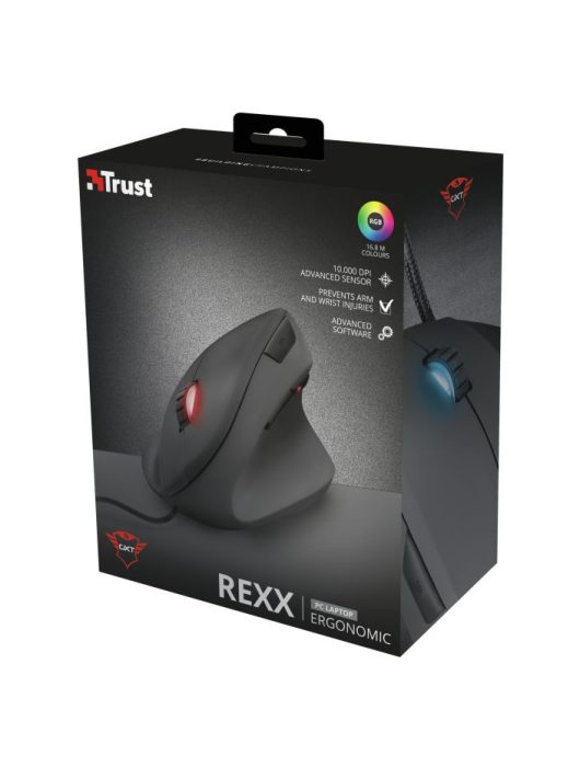 Trust GXT 144 Rexx Vertical Gaming mouse Black