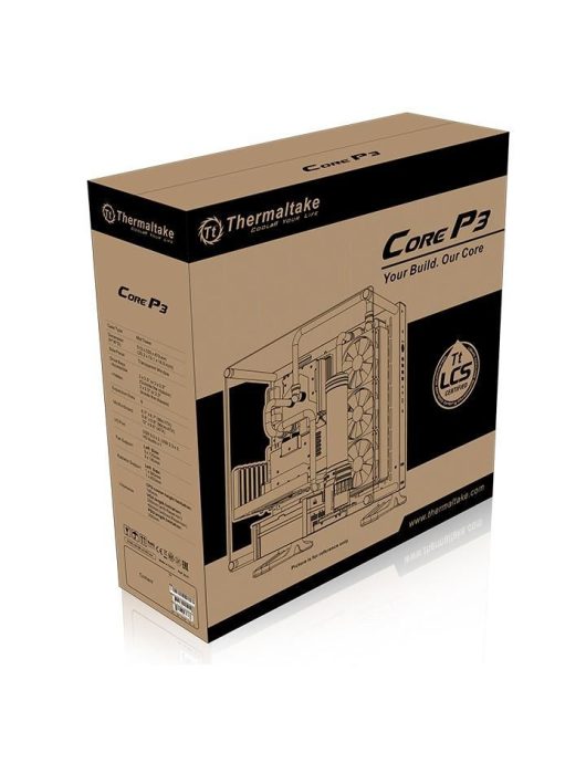 Thermaltake Core P3 Tempered Glass Black