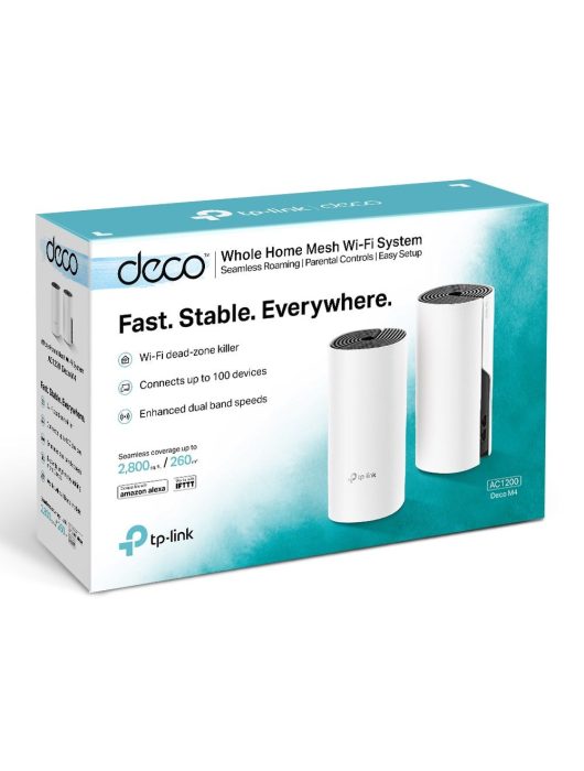 TP-Link Deco M4 AC1200 Whole Home Mesh Wi-Fi System (2 Pack)