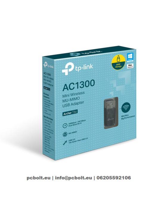 TP-Link Archer T3U AC1300 Mini Wireless MU-MIMO USB Adapter