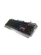 Natec Genesis Rhod 420 RGB Billentyűzet Black US