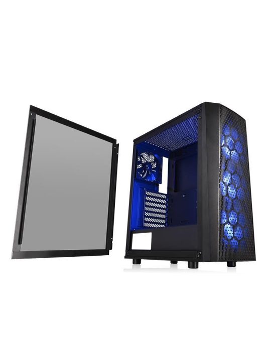 Thermaltake Versa J24 Tempered Glass RGB Edition Black