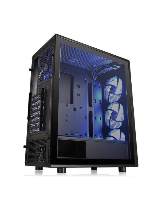 Thermaltake Versa J24 Tempered Glass RGB Edition Black