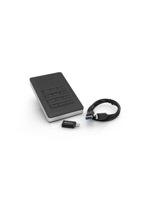 Verbatim 2TB 2,5" USB3.1 Store "n" Go Secure Portable HDD Black