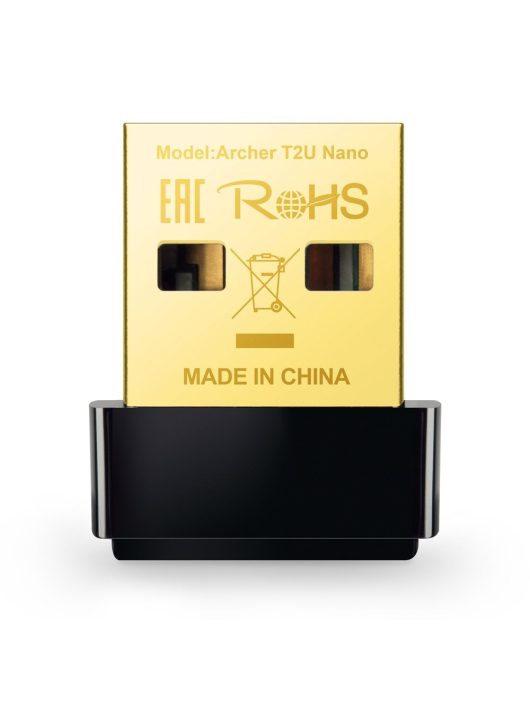 TP-Link Archer T2U Nano AC600 Nano Wireless USB Adapter Black