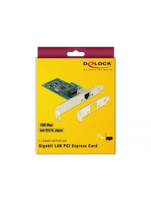 DeLock PCI Express Card > 1x Gigabit LAN