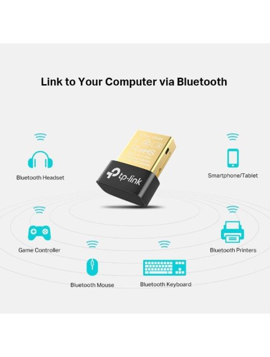 TP-Link UB400 Bluetooth 4.0 USB Adapter Black