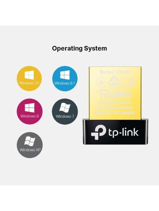 TP-Link UB400 Bluetooth 4.0 USB Adapter Black