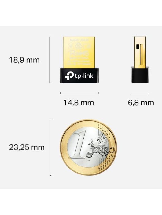 TP-Link UB400 Bluetooth 4.0 USB Adapter Black