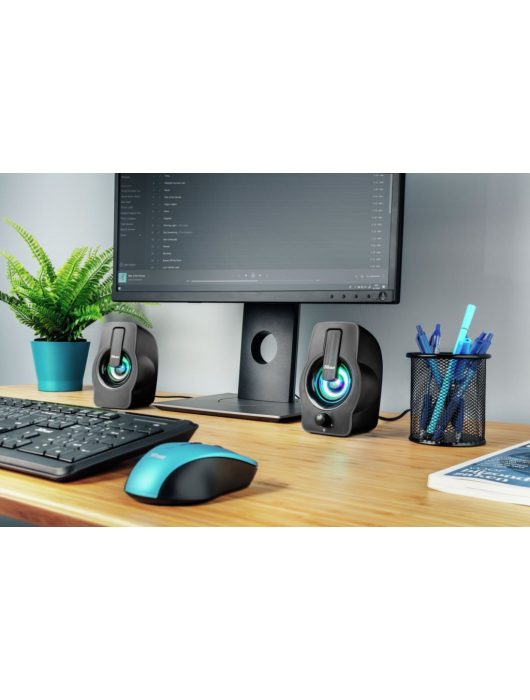 Trust Gemi RGB 2.0 Speaker Set Black