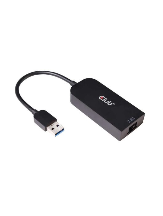 Club3D USB 3.2 Gen1 Type A to RJ 45 2.5 Gbps Adapter