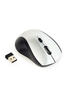 Gembird MUSW-4B-02-BS Wireless optical mouse Black/Silver