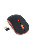 Gembird MUSW-4B-03-R Wireless optical mouse Black/Red