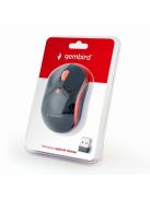 Gembird MUSW-4B-03-R Wireless optical mouse Black/Red