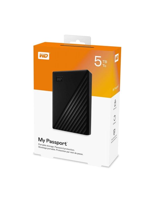 Western Digital 5TB 2,5" USB3.2 My Passport Black