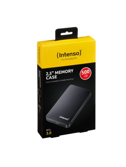Intenso 500GB 2,5" USB3.2 Memory Case Black