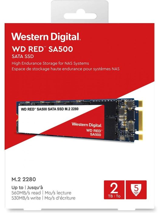 Western Digital 2TB M.2 2280 SA500 Red