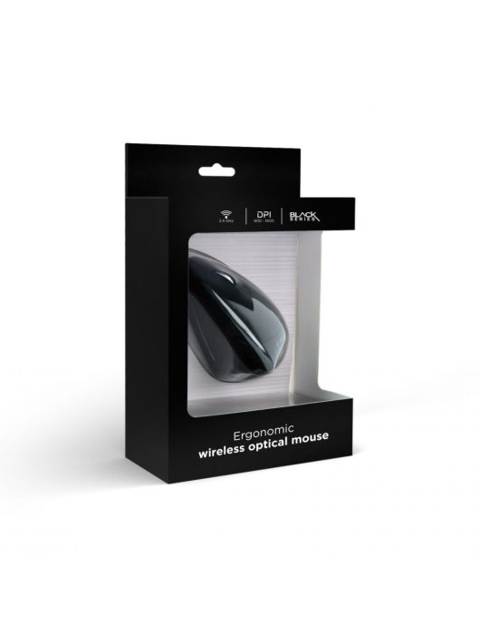 Gembird MUSW-ERGO-01 Ergonomic wireless mouse Black
