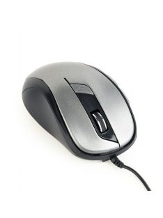 Gembird MUS-6B-01-BG optical mouse Black/Space Grey