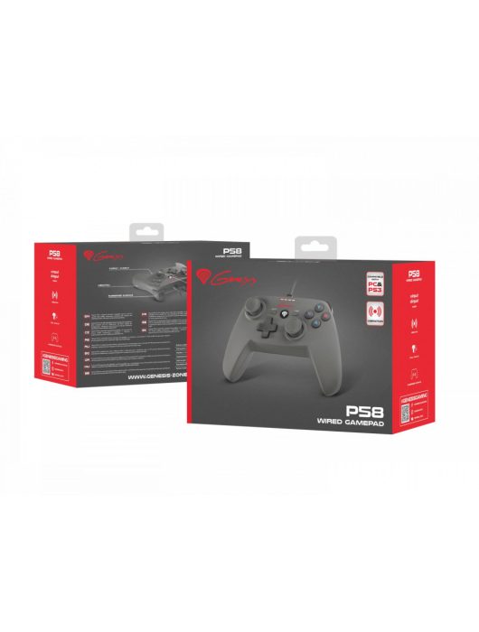 Natec Genesis P58 USB Gamepad Black