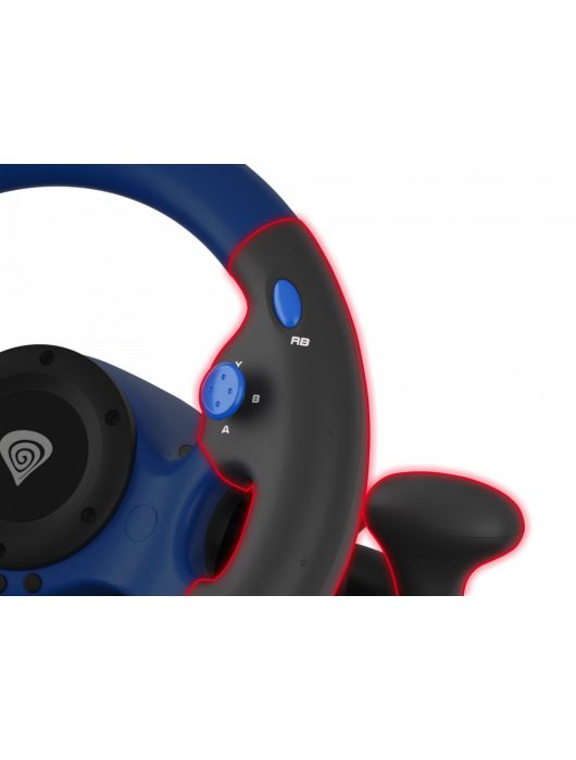 Natec Genesis Seaborg 350 Racing USB Kormány Black/Blue