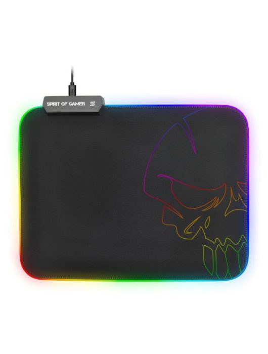 Spirit Of Gamer RGB Medium Egérpad Black