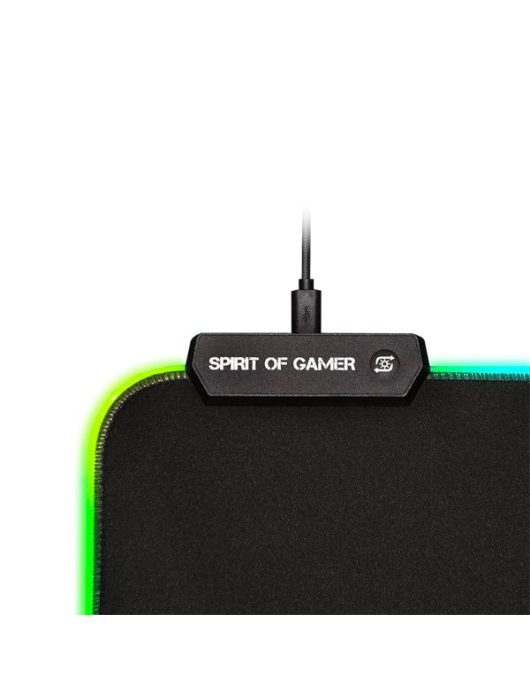 Spirit Of Gamer RGB Medium Egérpad Black