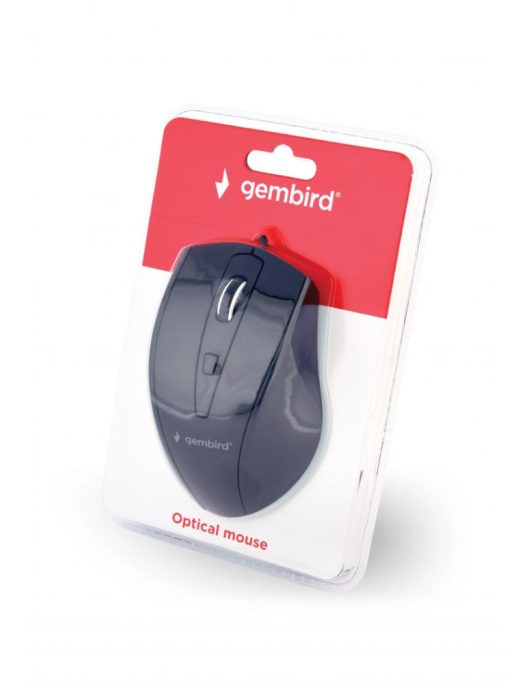 Gembird MUS-4B-02 optical mouse Black