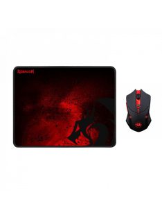   Redragon M601WL-BA Wireless Gaming Mouse and Mouse Pad Combo Black/Red