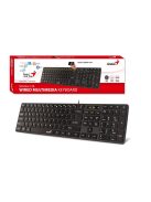 Genius SlimStar 126 keyboard Black HU