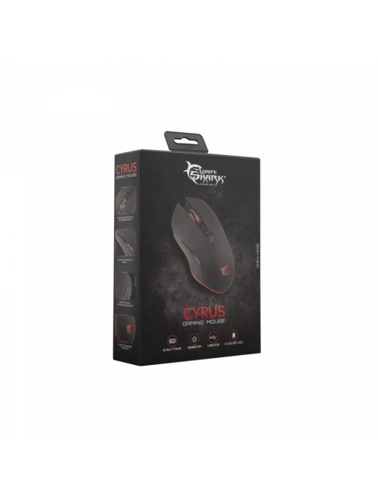 White Shark GM-3001 Cyrus Gaming mouse Black