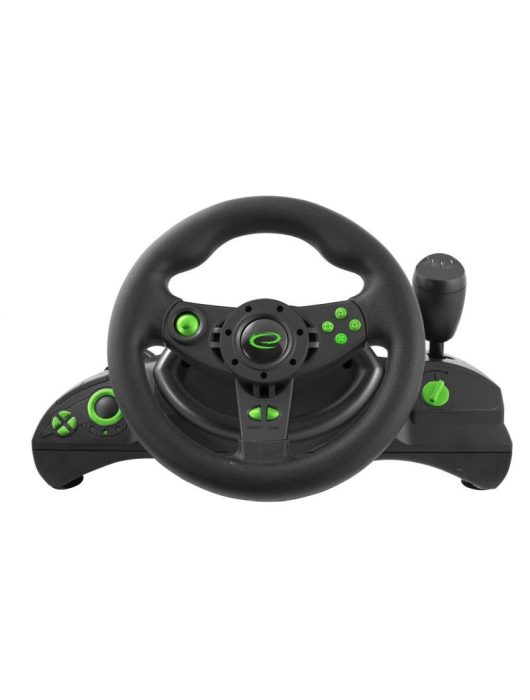 Esperanza EGW102 Nitro USB Kormány Black/Green