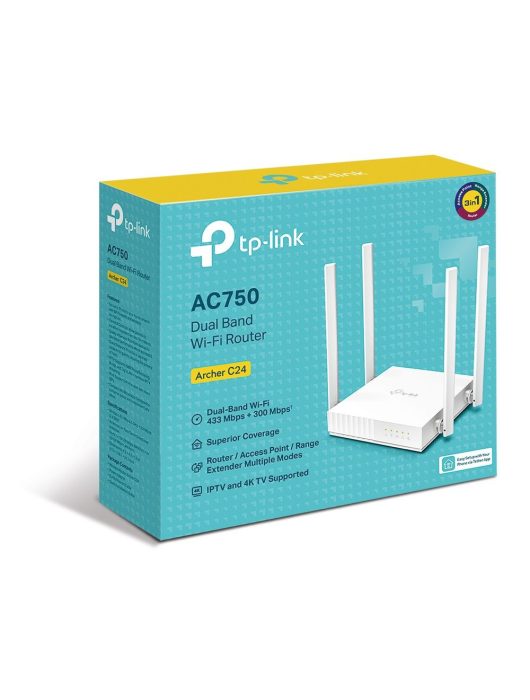 TP-Link Archer C24 AC750 Dual-Band Wi-Fi Router